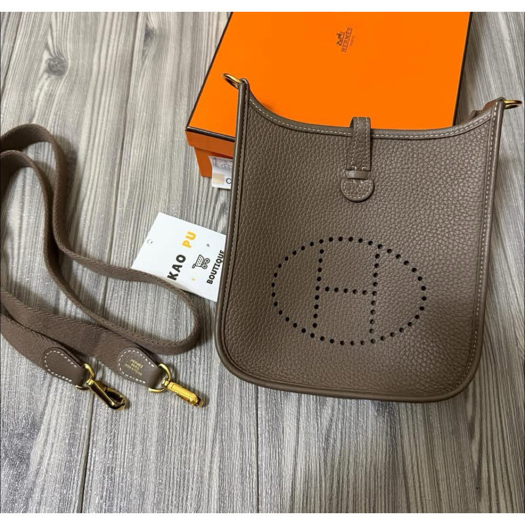 Hermes Evelyne 16 Mini 大象灰 W刻（請先確認商品描述謝謝）