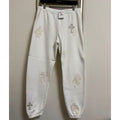 Chrome Hearts 白色拼皮抽繩長褲（請先確認商品描述謝謝）