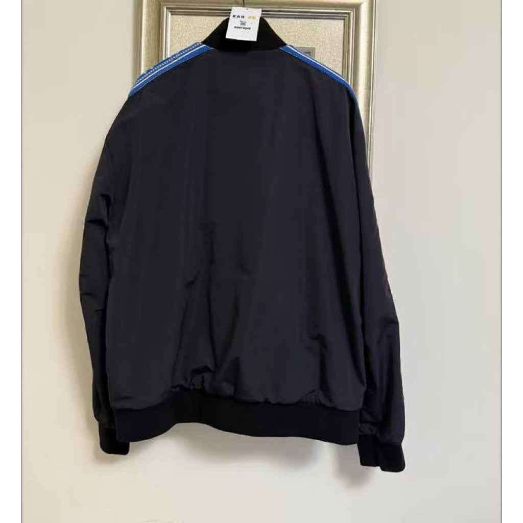 Louis Vuitton 黑色手臂Logo校服外套（請先確認商品描述謝謝）