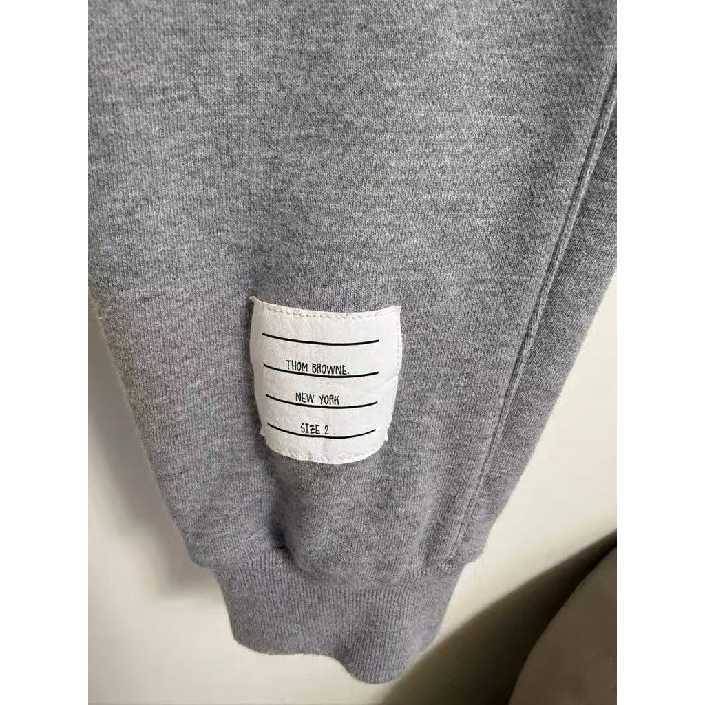 Thom Browne 4BAR棉圈抽繩長褲（請先確認商品描述謝謝）