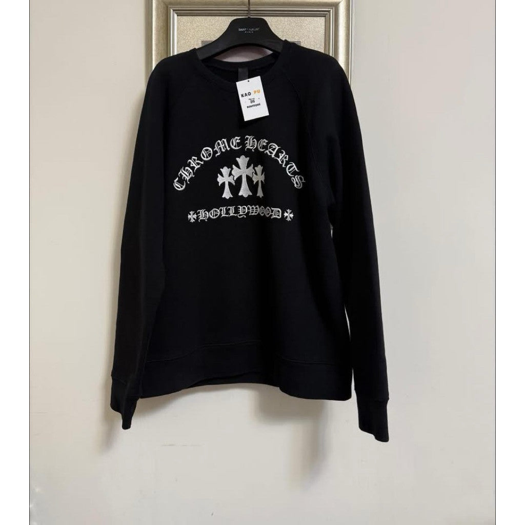 Chrome Hearts黑色刺繡King Taco三十字衛衣（請先確認商品描述謝謝）